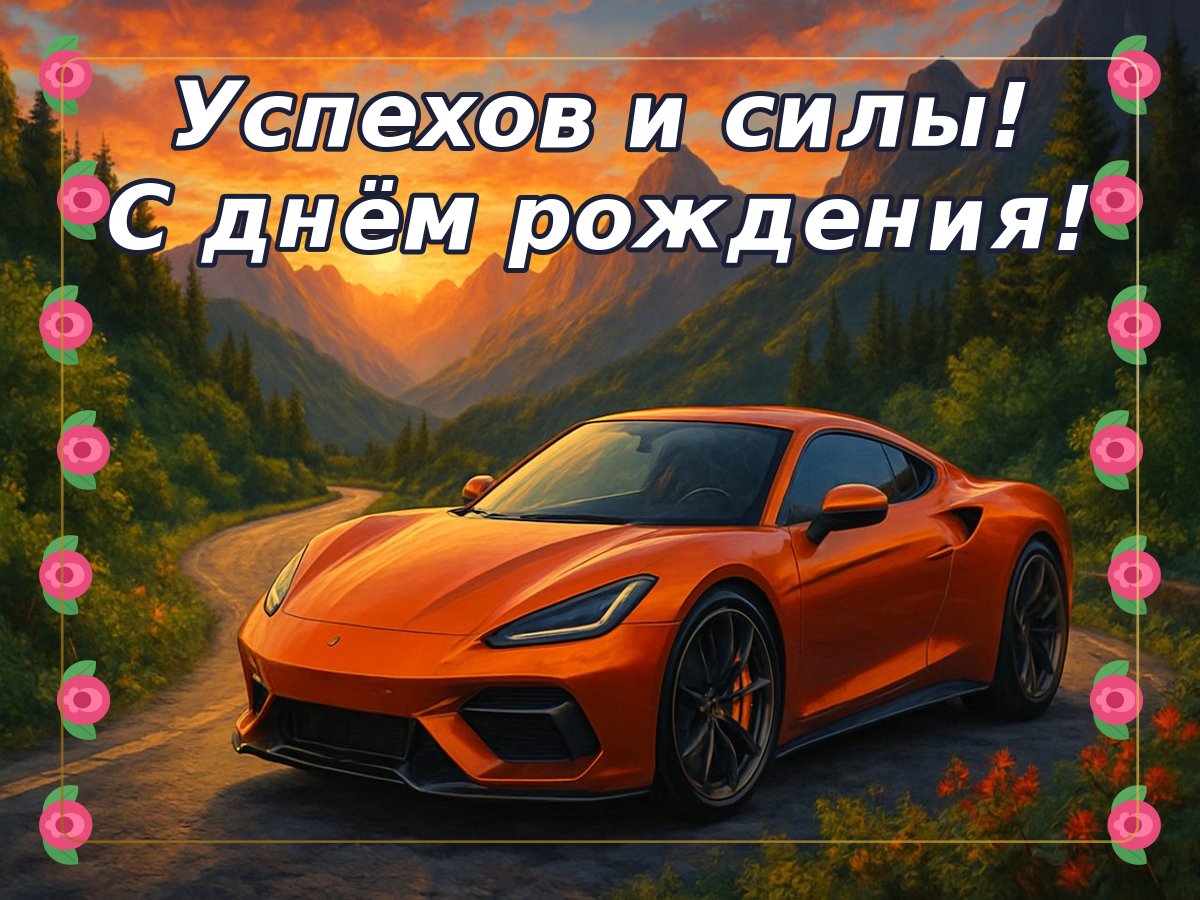 Открытка «ДР мужчине»