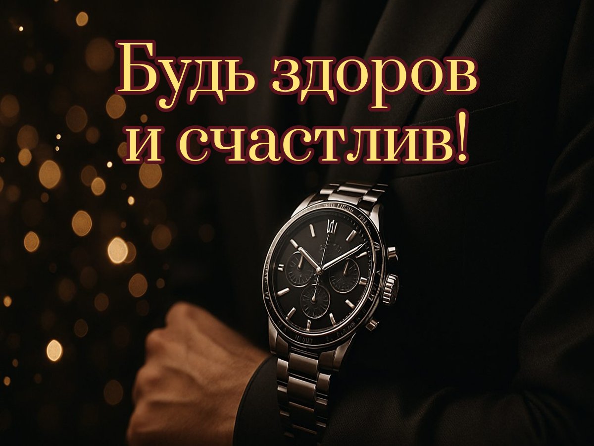 Открытка «ДР мужчине»