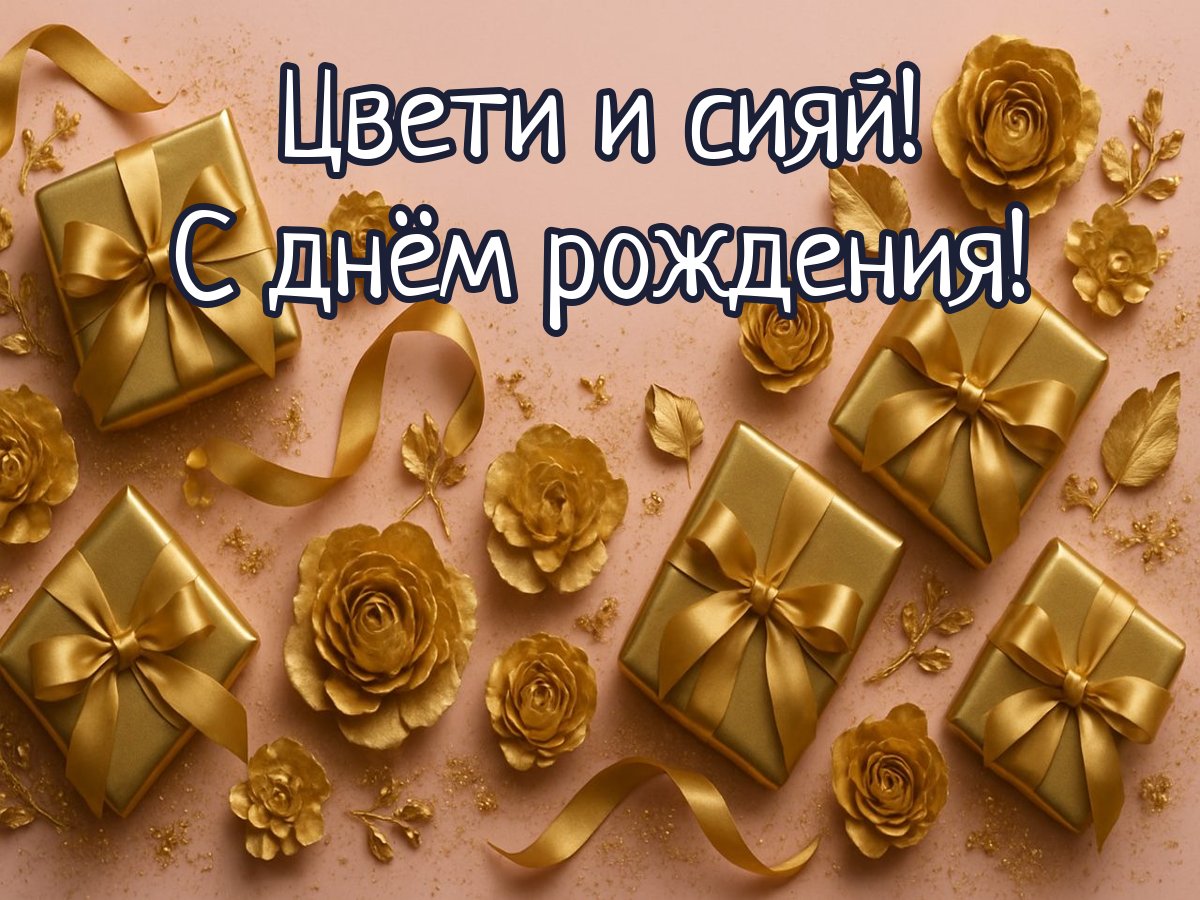 Открытка «ДР женщине»