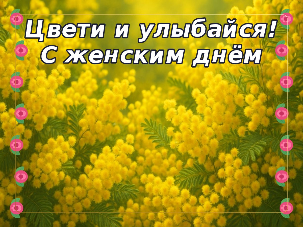 Открытка «8 Марта»
