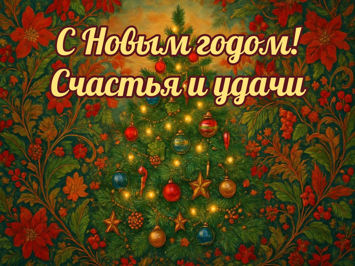 Открытка «Новый год»