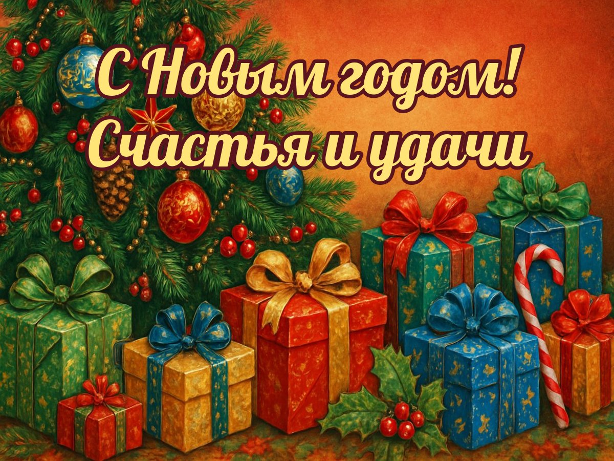 Открытка «Новый год»