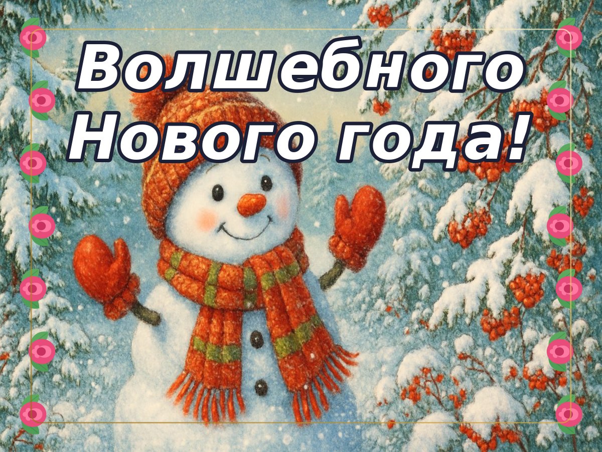 Открытка «Новый год»